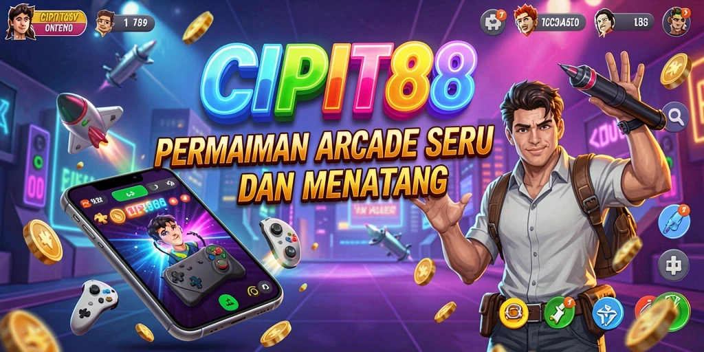Tampilan gameplay seru dari CIPIT88 yang penuh tantangan.