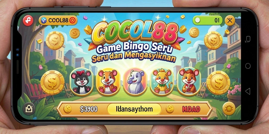 Tampilan gameplay COCOL88 yang menarik dan seru.