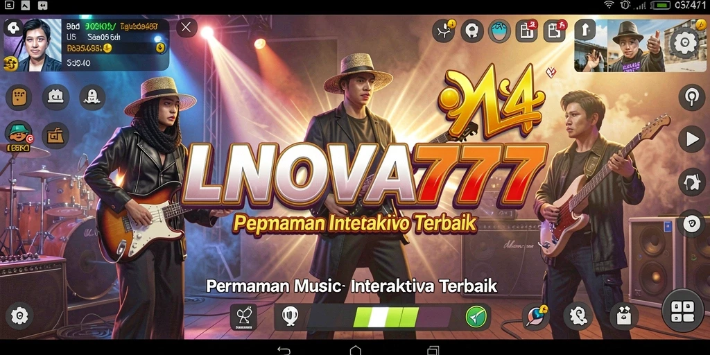 Tampilan gameplay LNOVA777 yang penuh warna dan interaktif.