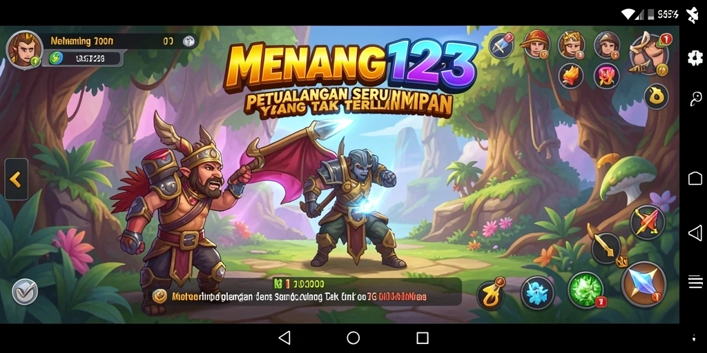 Tangkapan layar dari gameplay seru MENANG123 dalam petualangan epik.
