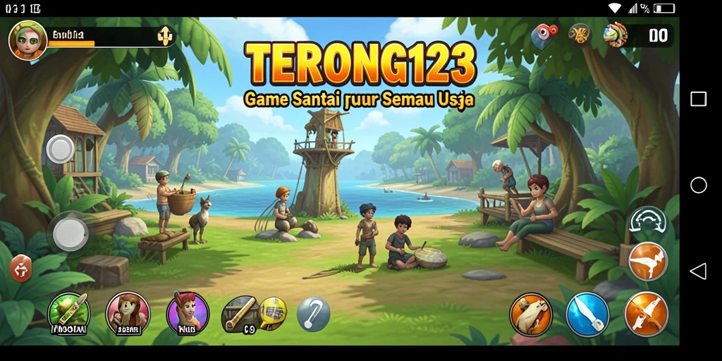 Tampilan menarik yang menunjukkan gameplay seru di TERONG123.